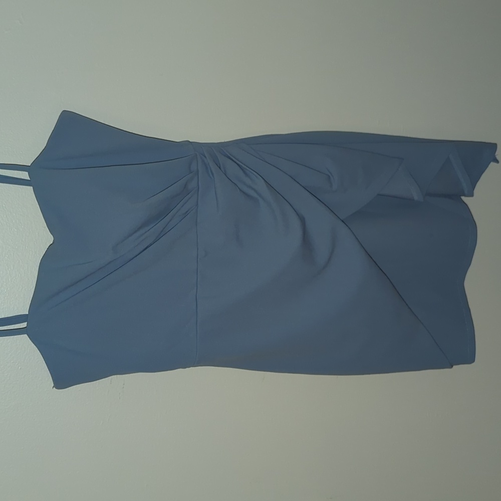 Trixxi 🌜 slate blue cocktail dress